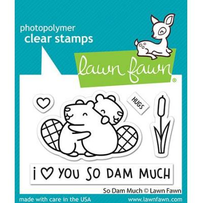 Lawn Fawn Clear Stamps - So Dam Much